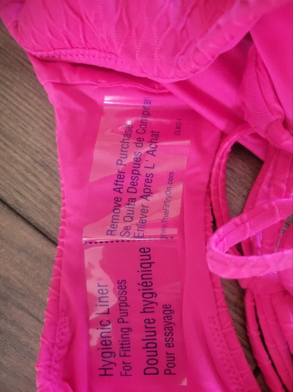 Victoria's Secret Hot Pink String Bikini Bottoms Large. New